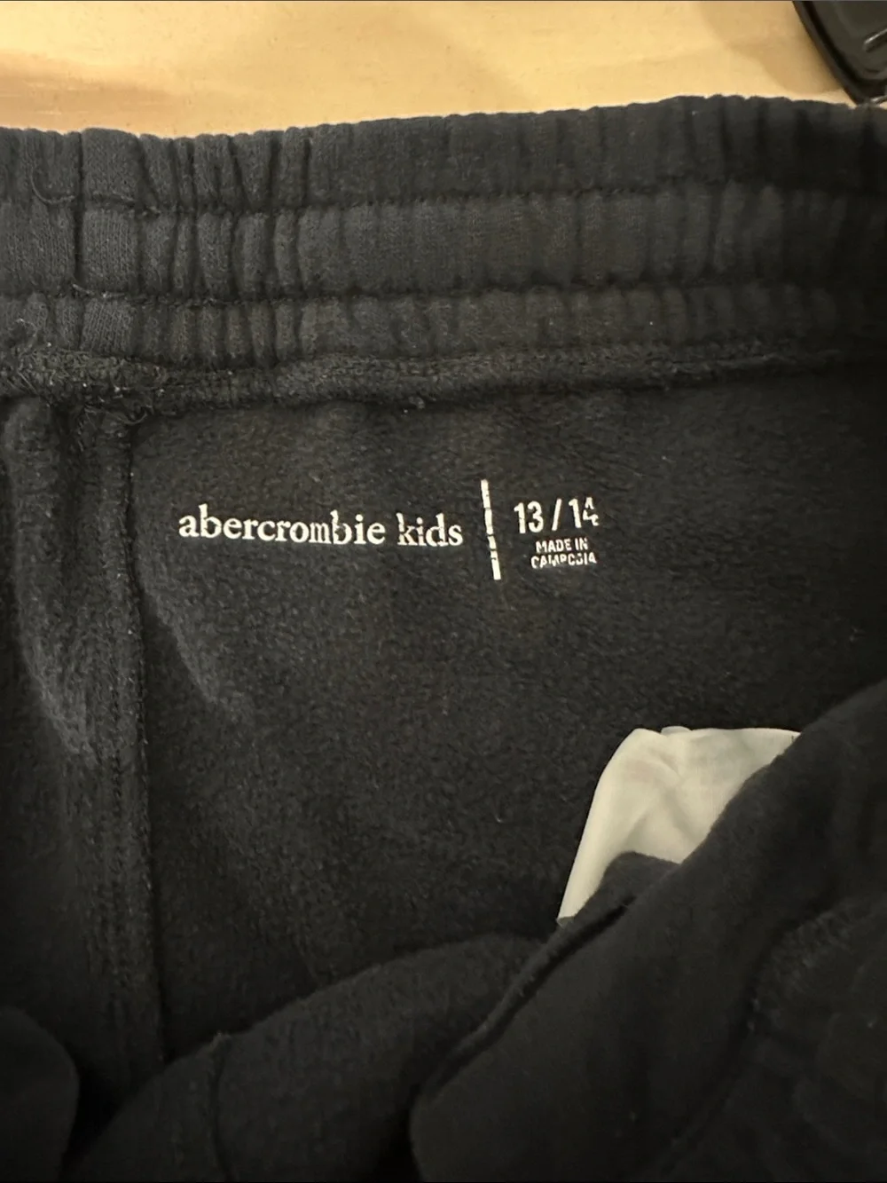 Abercrombie & Fitch Blue Sweatpants with Teal Logo